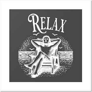 Relax Posters and Art